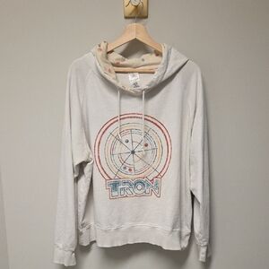 Disney Parks Tron Lightcycle Run Retro Style Hoodie, Unisex Xl